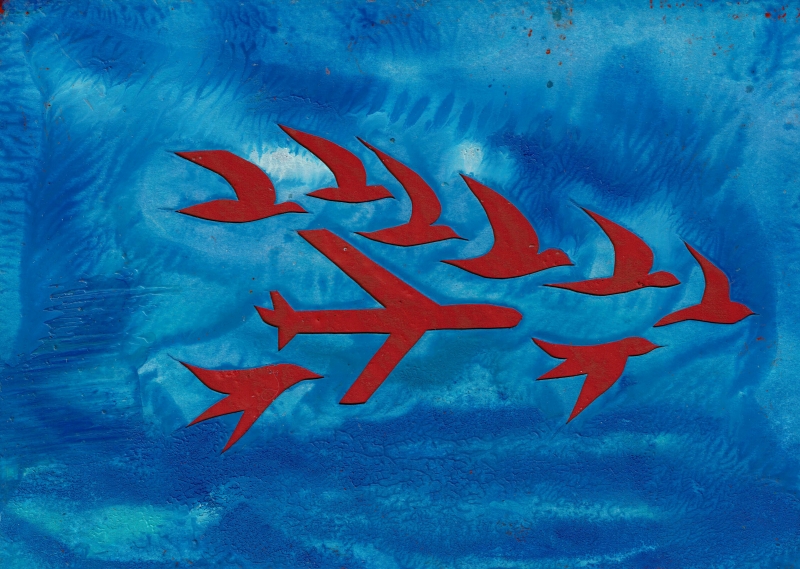 I'll Fly Away in the Morning No. 24 by artist R.J. Armstrong